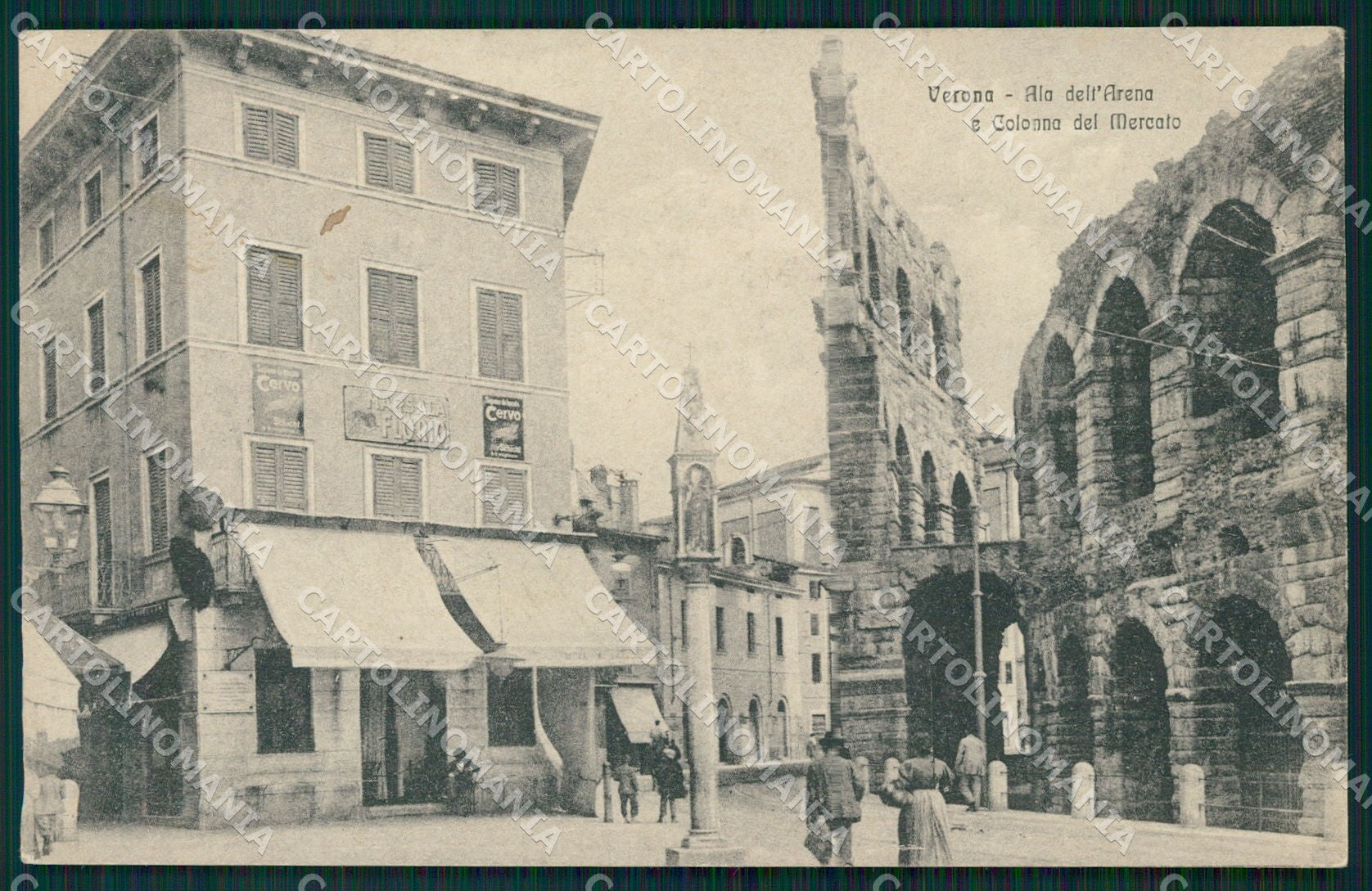 Verona Città Arena cartolina QT4461 – fronte