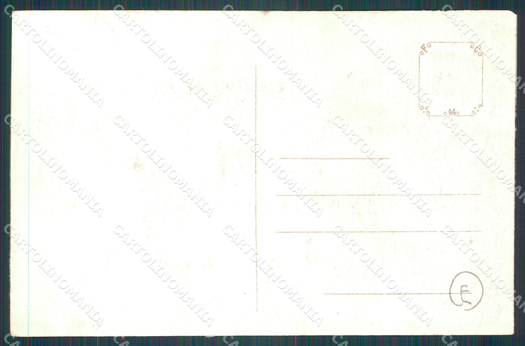 Verona Città Militari PIEGATA cartolina QT4462 – retro