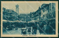 Verona Città Piazza Erbe Mercato Militari cartolina QT4469 – fronte