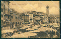 Verona Città Piazza Erbe Mercato PIEGHINA cartolina QT4471 – fronte
