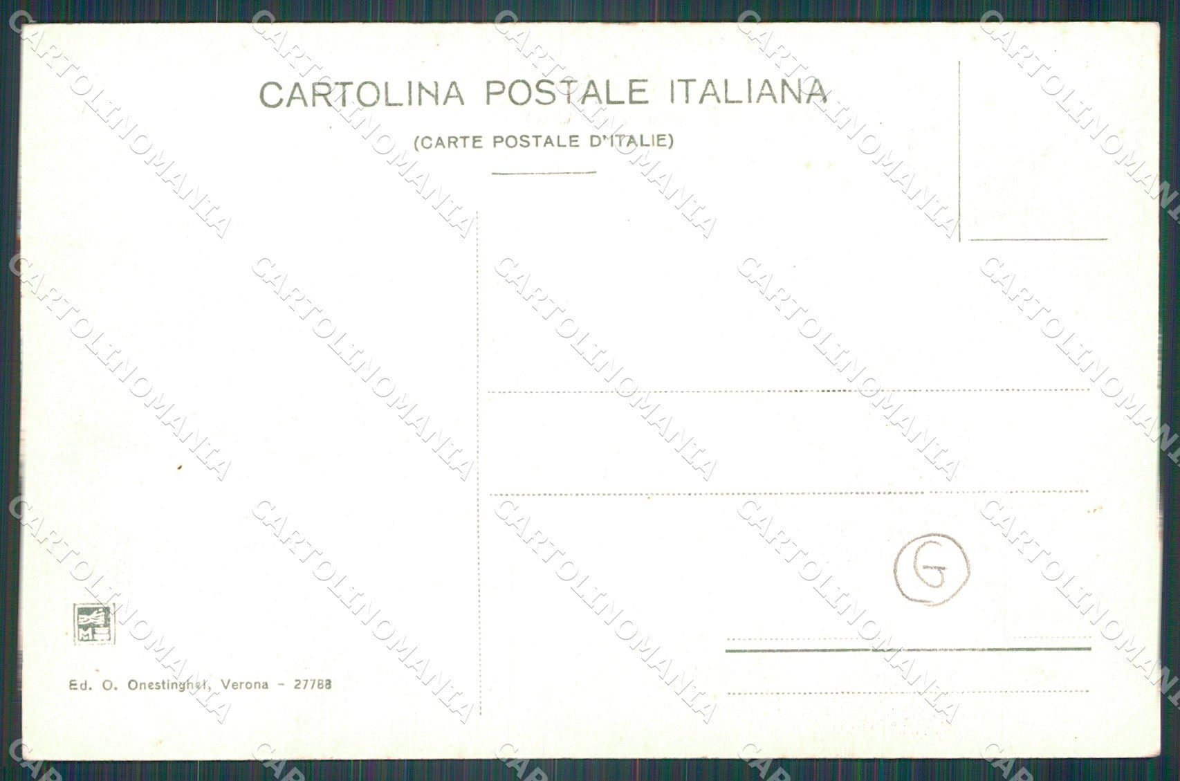 Verona Città Piazza Erbe Mercato cartolina QT4507 – retro