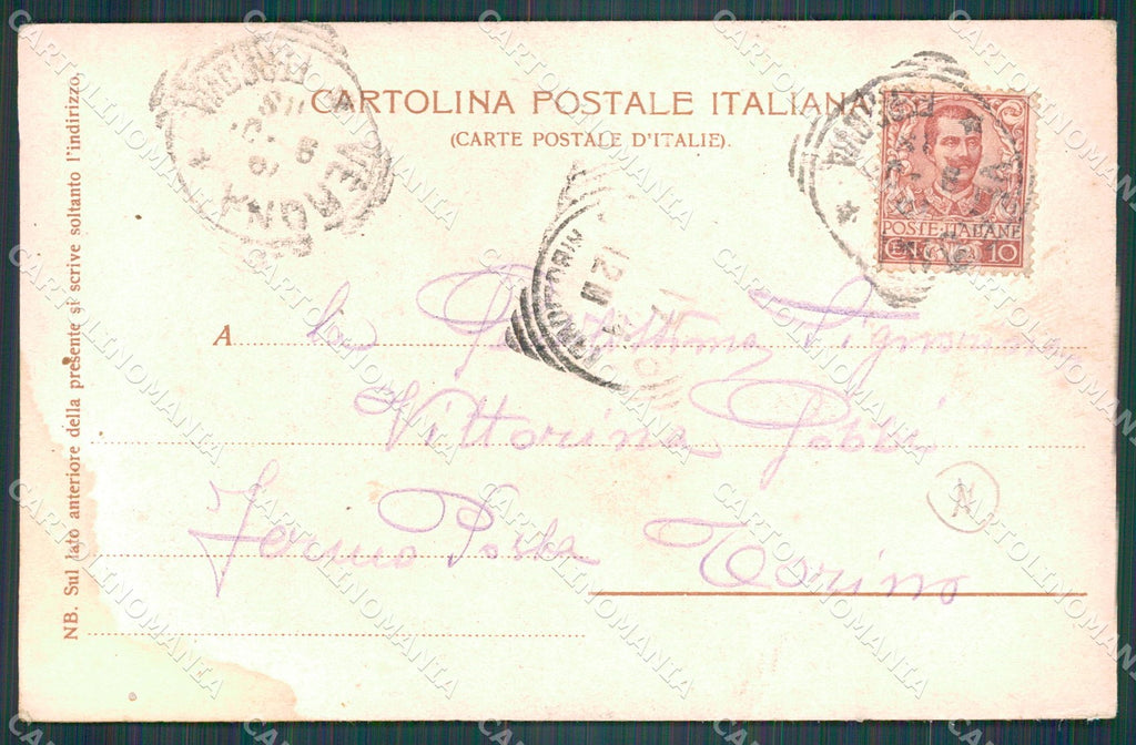 Verona Città Lavandaie cartolina QT4524 – retro