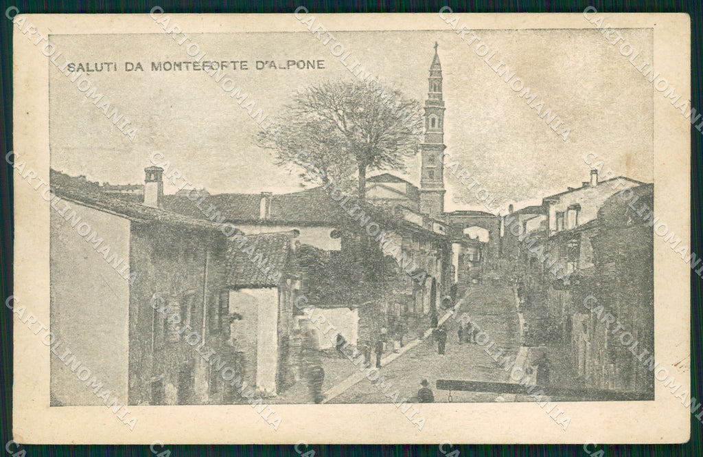 Verona Monteforte d'Alpone cartolina QT4546 – fronte