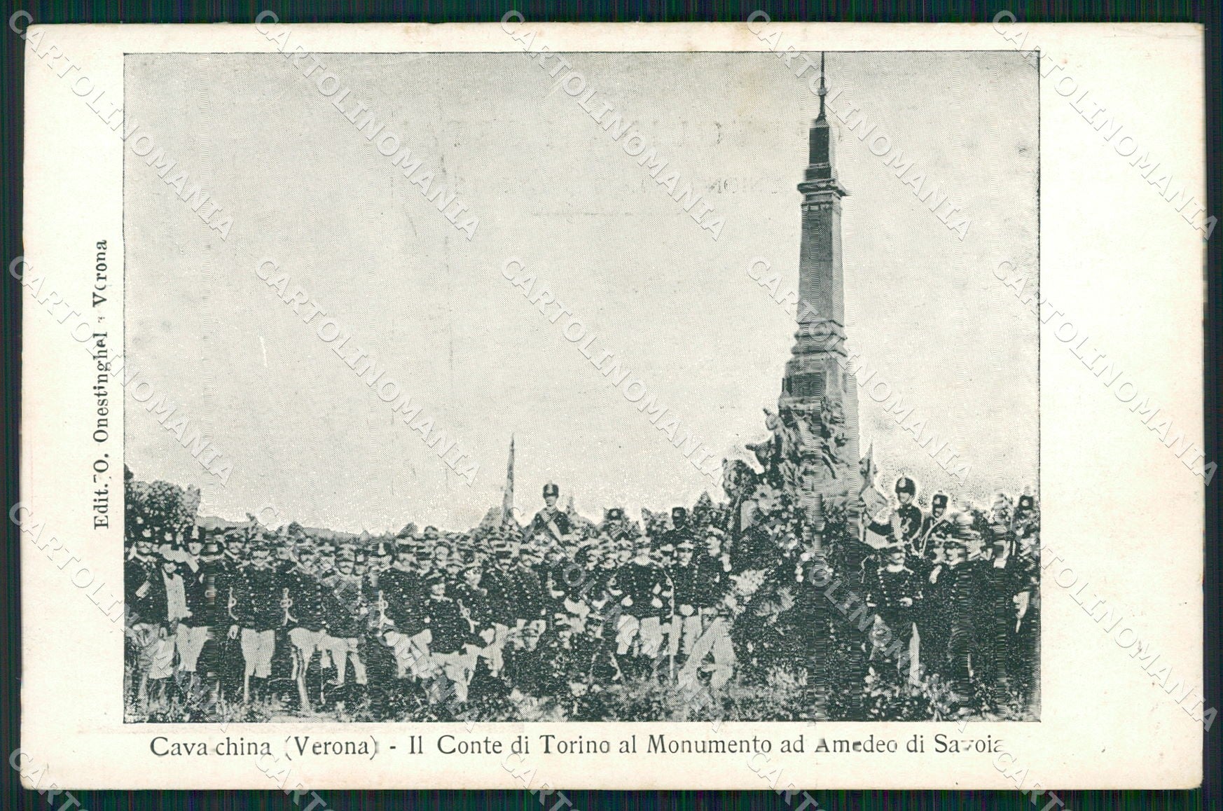 Verona Cavalchina Savoia Militari cartolina QT4550 – fronte