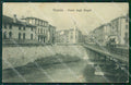 Vicenza Città PIEGATA cartolina QT4558 – fronte