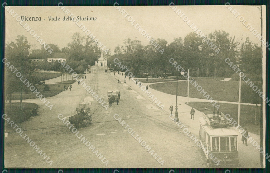 Vicenza Città Tram cartolina QT4560 – fronte