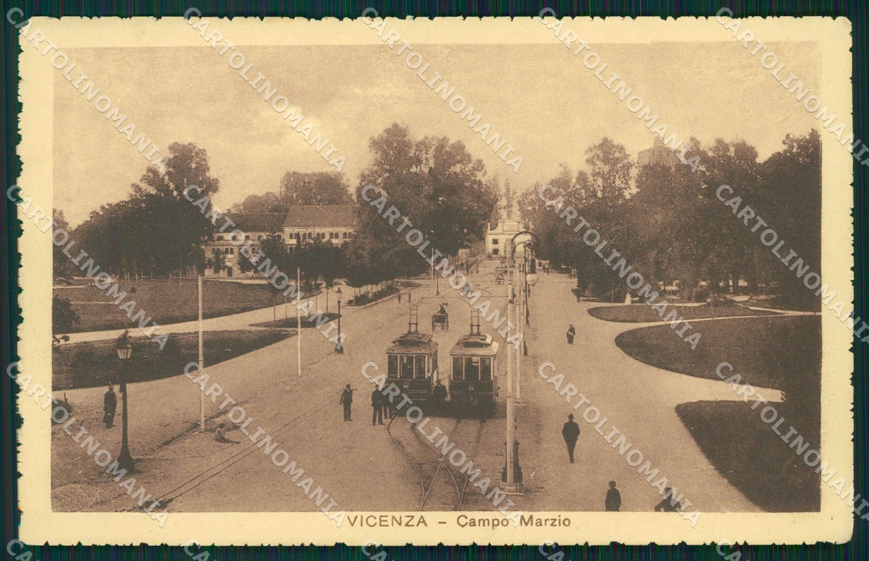 Vicenza Città Tram cartolina QT4572 – fronte