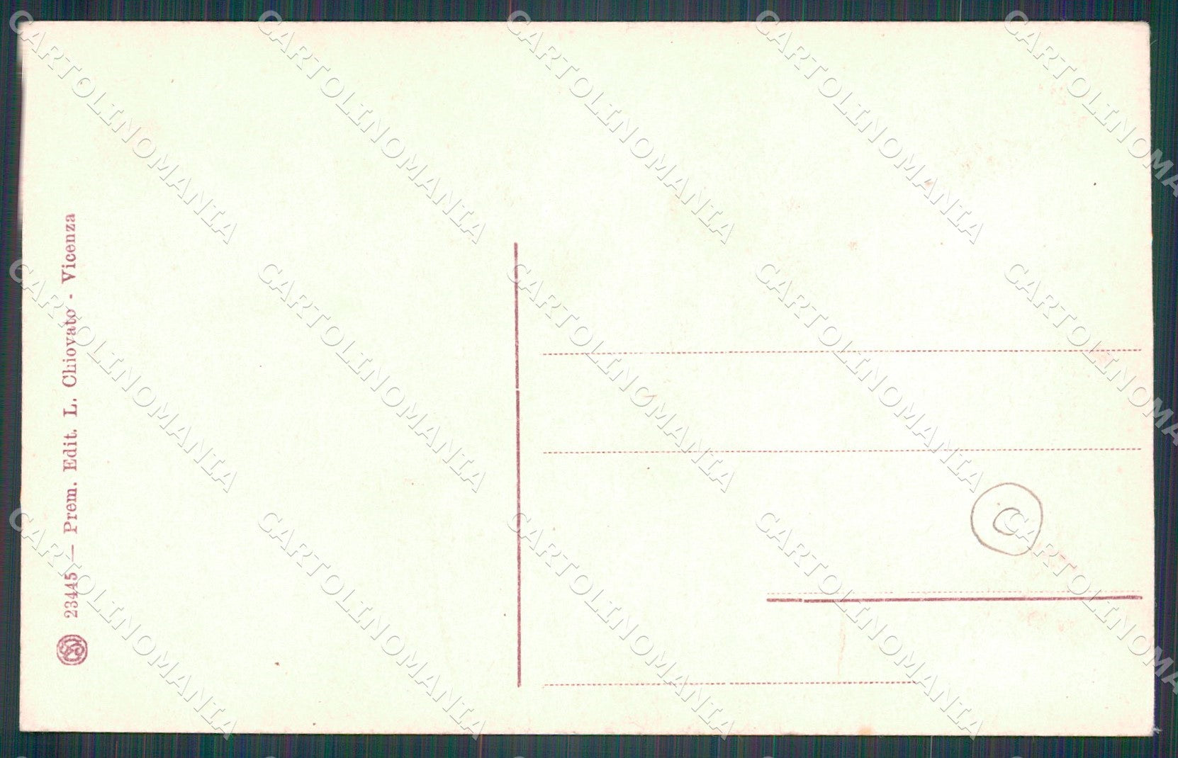 Vicenza Città cartolina QT4582 – retro