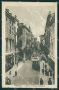 Vicenza Città Corso Principe Umberto Tram cartolina QT4585 – fronte
