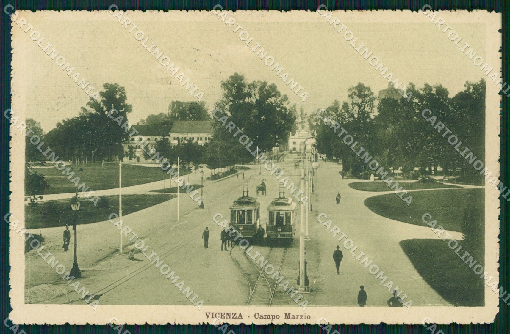 Vicenza Città Campo Marzio cartolina QT4591 – fronte