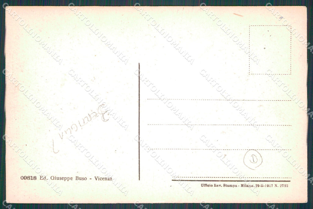 Vicenza Città Saluti da Bertiglia ? cartolina QT4602 – retro