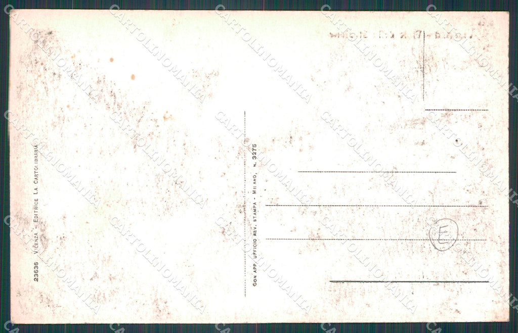 Vicenza Città cartolina QT4605 – retro