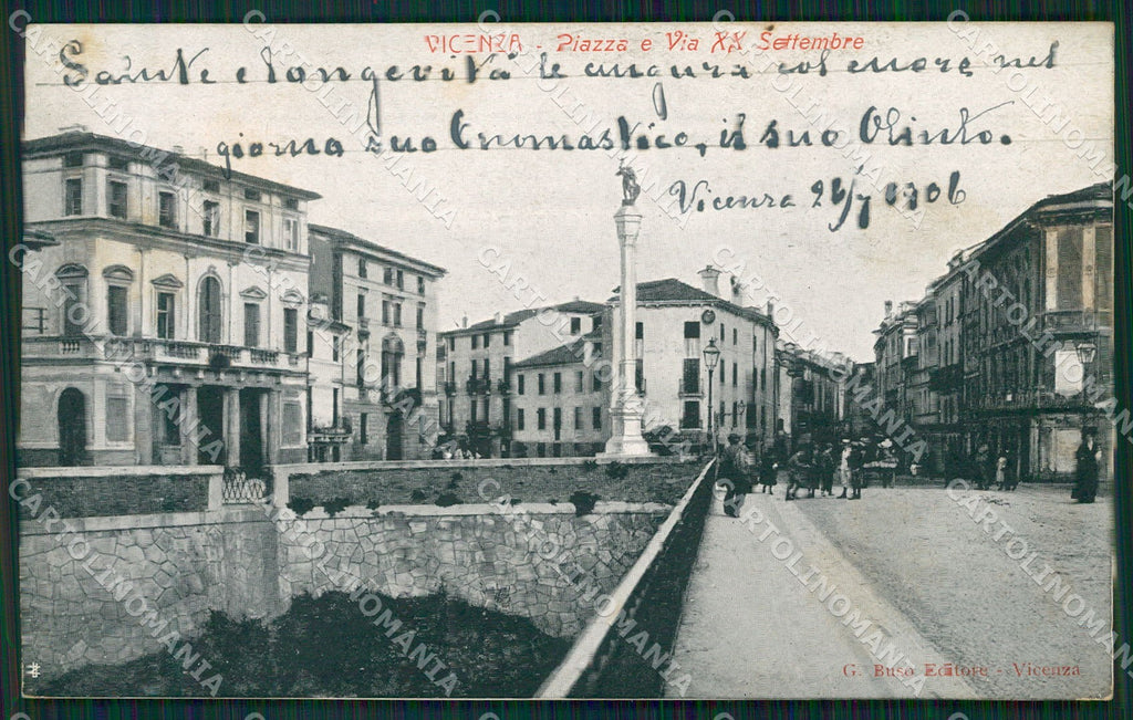Vicenza Città cartolina QT4606 – fronte