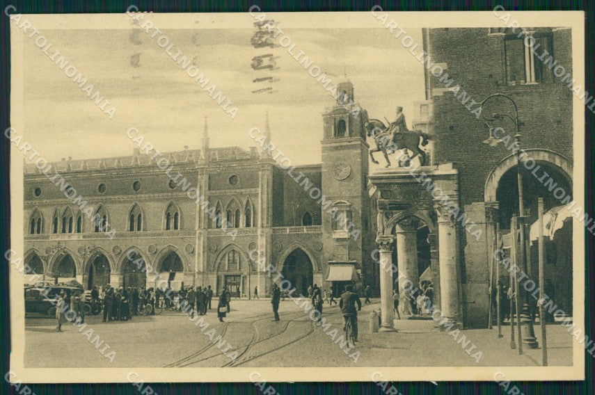 Ferrara città Palazzo della ragione cartolina QT4631 – fronte