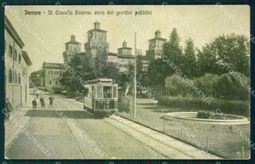 Ferrara città Tram cartolina QT4657 – fronte