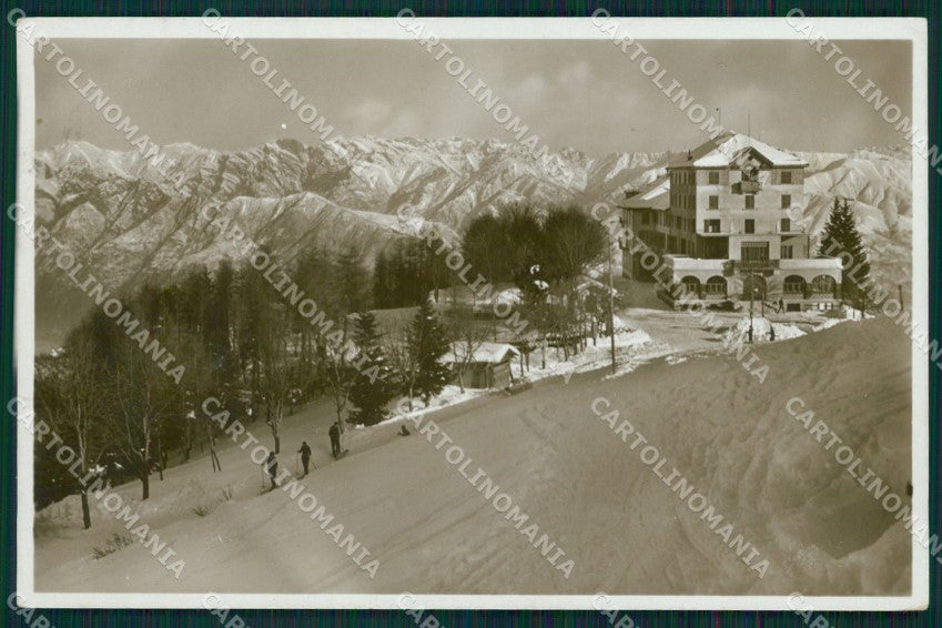Verbania Stresa Mottarone Sci Foto cartolina QT4660 – fronte