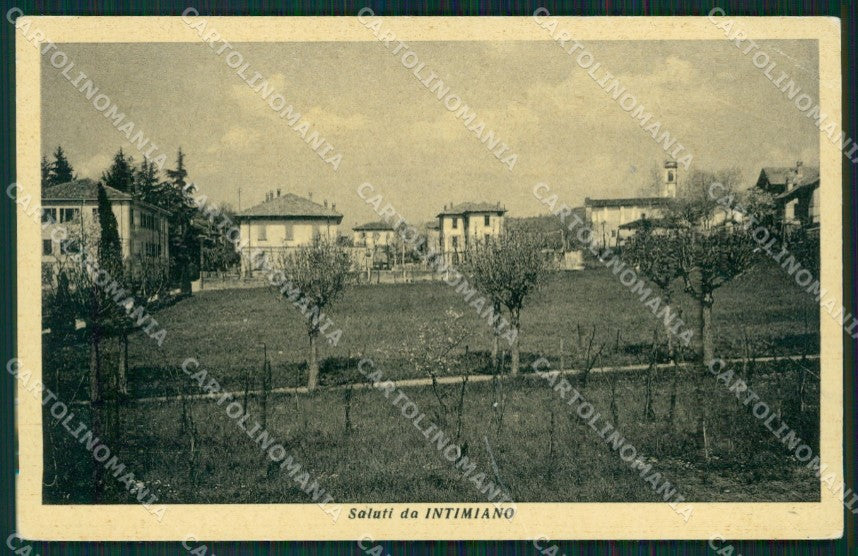 Como Capiago Intimiano cartolina QT4667 – fronte