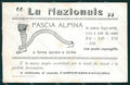 Bergamo città Commerciale Fascia Alpina FORO cartolina QT4673 – fronte