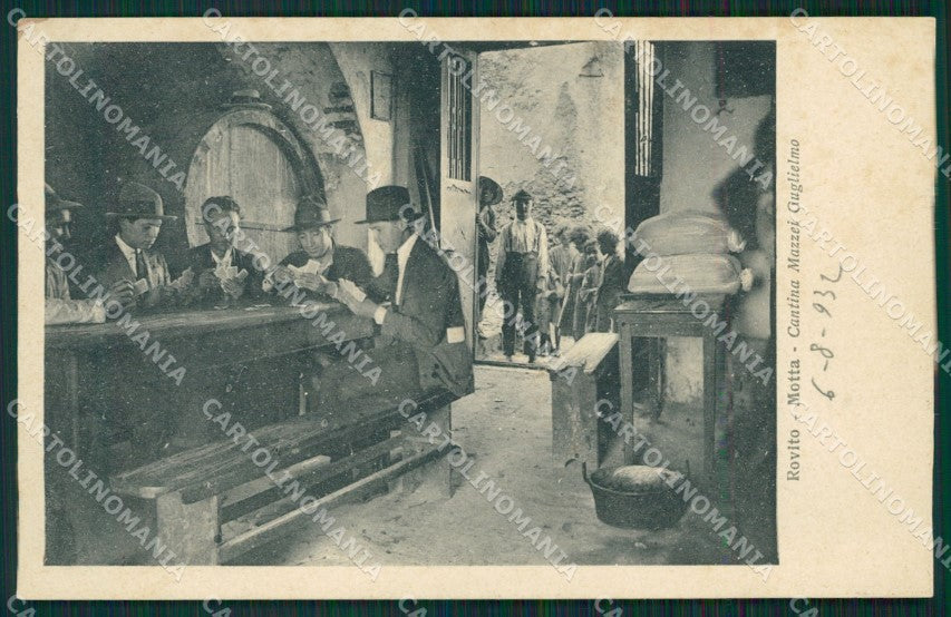 Cosenza Rovito Motta Cantina Mazzei cartolina QT4680 – fronte