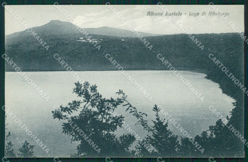 Roma Albano Laziale Lago Albalunga cartolina QT4689 – fronte