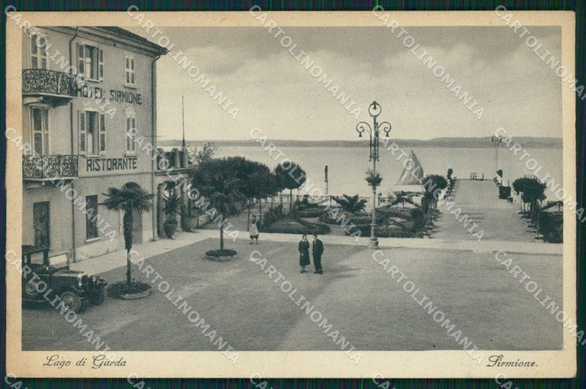 Brescia Sirmione Lago Garda cartolina QT4697 – fronte