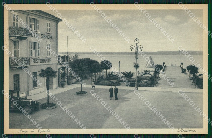 Brescia Sirmione Lago Garda PIEGHINA cartolina QT4698 – fronte