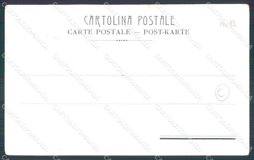 Brescia città Sede Comando Militare cartolina QT4702 – retro