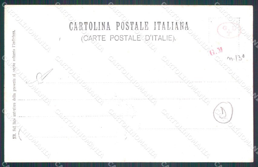 Brescia città Sede Comando Militare Foto cartolina QT4706 – retro