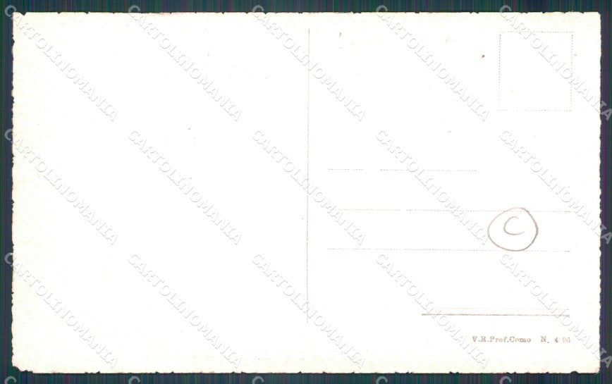 Brescia Salò Lago Garda Battello cartolina QT4716 – retro