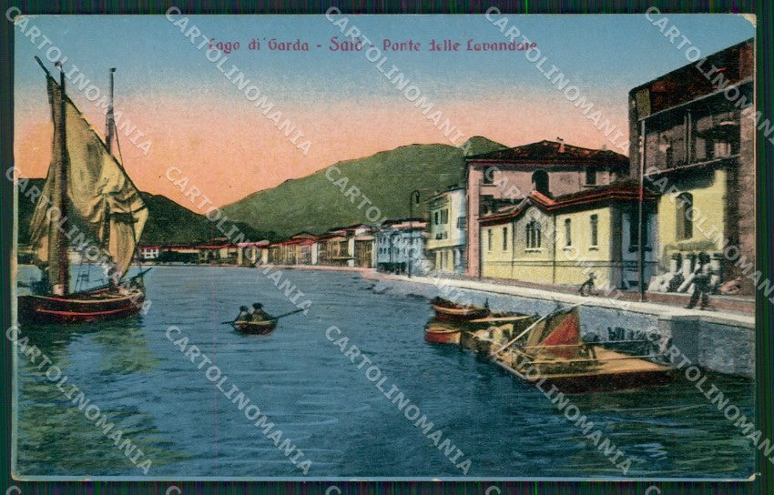 Brescia Salò Lago Garda cartolina QT4719 – fronte