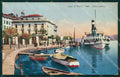 Brescia Salò lago Garda battello PIEGHINA cartolina QT4721 – fronte