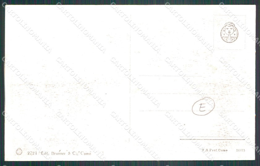 Brescia Salò Lungolago Barca cartolina QT4736 – retro