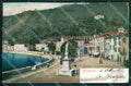 Brescia Maderno Piazza Vittorio Emanuele PIEGA cartolina QT4740 – fronte