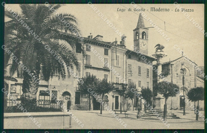 Brescia Maderno Lago di Garda cartolina QT4750 – fronte