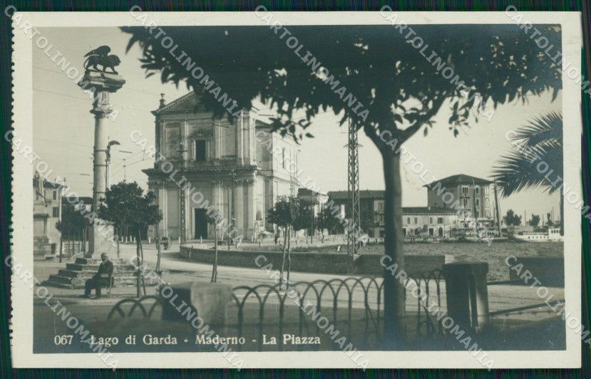 Brescia Maderno Lago di Garda Foto cartolina QT4751 – fronte