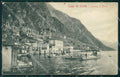 Brescia Limone Lago di Garda Porto Barche cartolina QT4755 – fronte