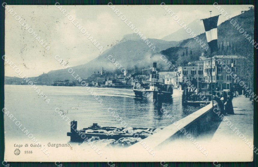 Brescia Gargnano Battello Lago di Garda cartolina QT4766 – fronte
