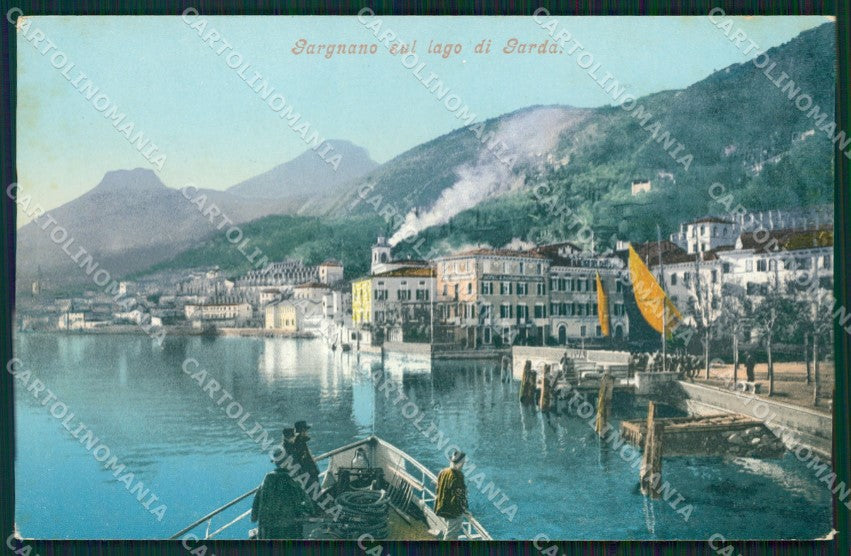Brescia Gargnano Lago di Garda Battello cartolina QT4769 – fronte