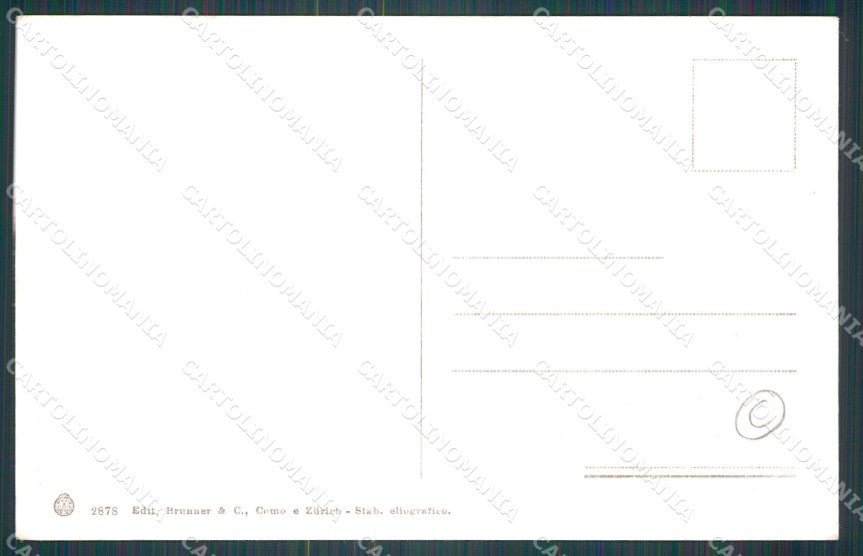 Brescia Desenzano Lago di Garda Caserma Bersaglieri cartolina QT4779 – retro