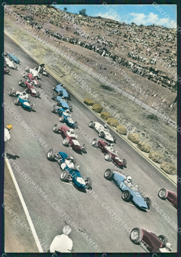 Enna città Autodromo Pergusa FG cartolina QT4825 – fronte