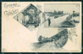 Genova Chiavari Ricordo di PIEGHE cartolina QT4829 – fronte