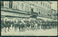 Gorizia città Corso Francesco Giuseppe Cavalleria PIEGA cartolina QT4840 – fronte