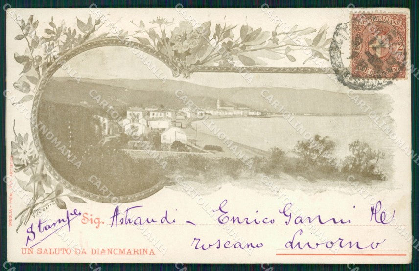 Imperia Diano Marina Saluti da cartolina QT4845 – fronte