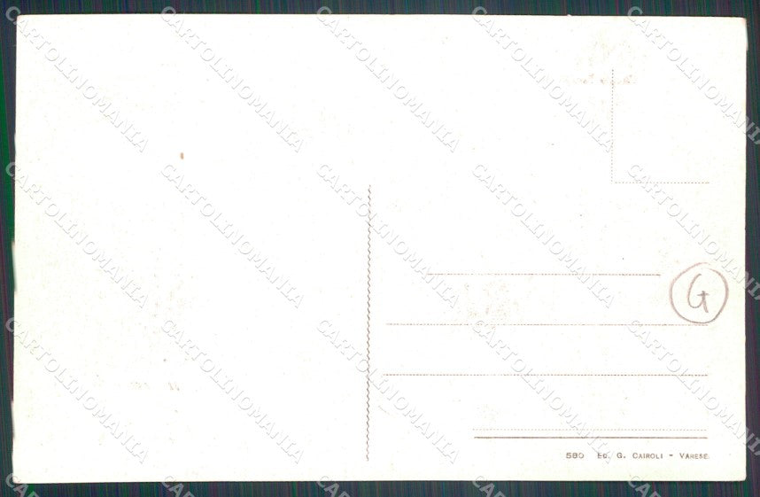 Como Cagno Saluti da cartolina QT4883 – retro