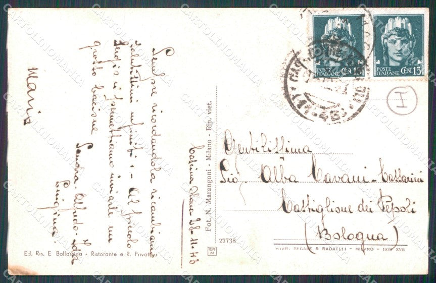 Milano Settimo Milanese Cascine Olona Via Panzeri cartolina QT4888 – retro