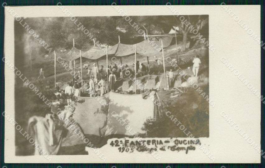 Sassari Olbia Tempio Pausania Militari Fanteria Foto cartolina QT4893 – fronte