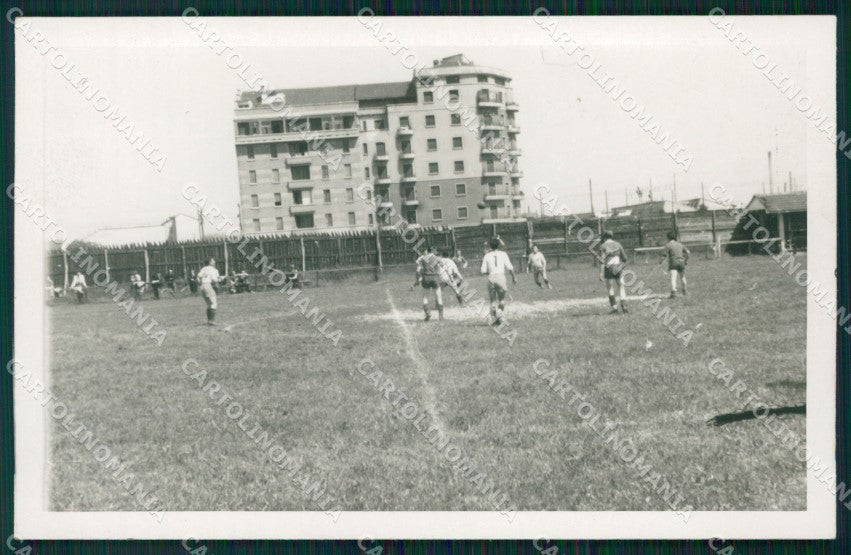 Calcio Sport Campo Sondrio foto cartolina QT4896 – fronte