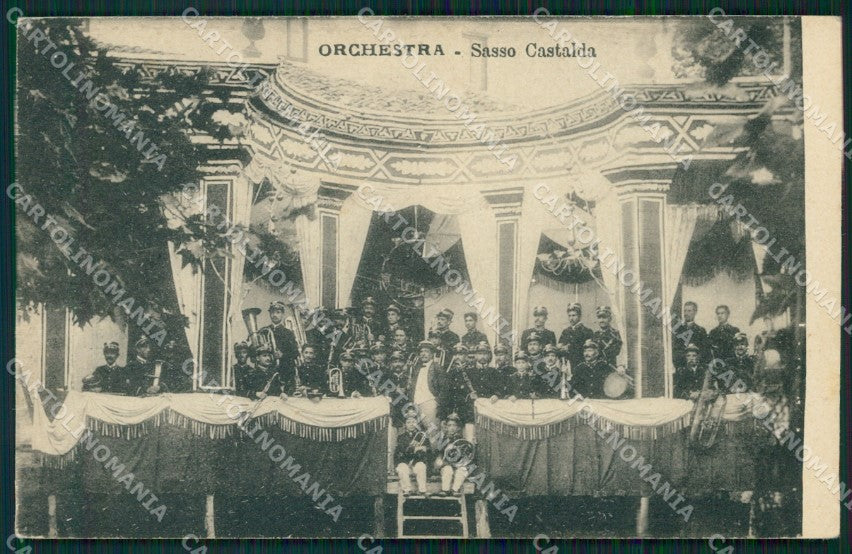 Potenza Sasso Calda Orchestra Militari cartolina QT4903 – fronte