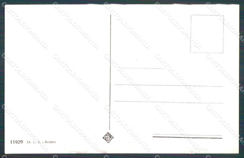 Ravenna città Piazza Vittorio Emanuele Edicola cartolina QT4922 – retro