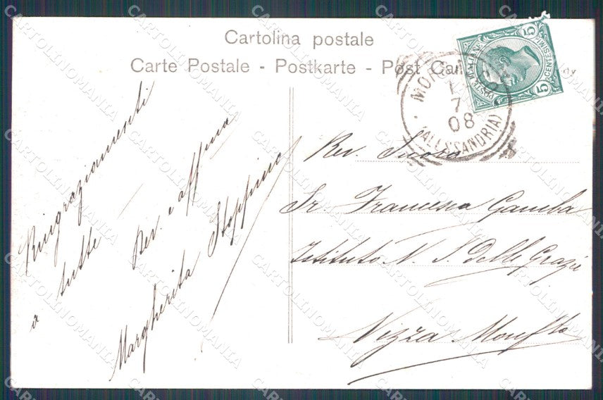 Palermo città costumi Carretto Siciliano Alterocca 2888 cartolina QT4925 – retro